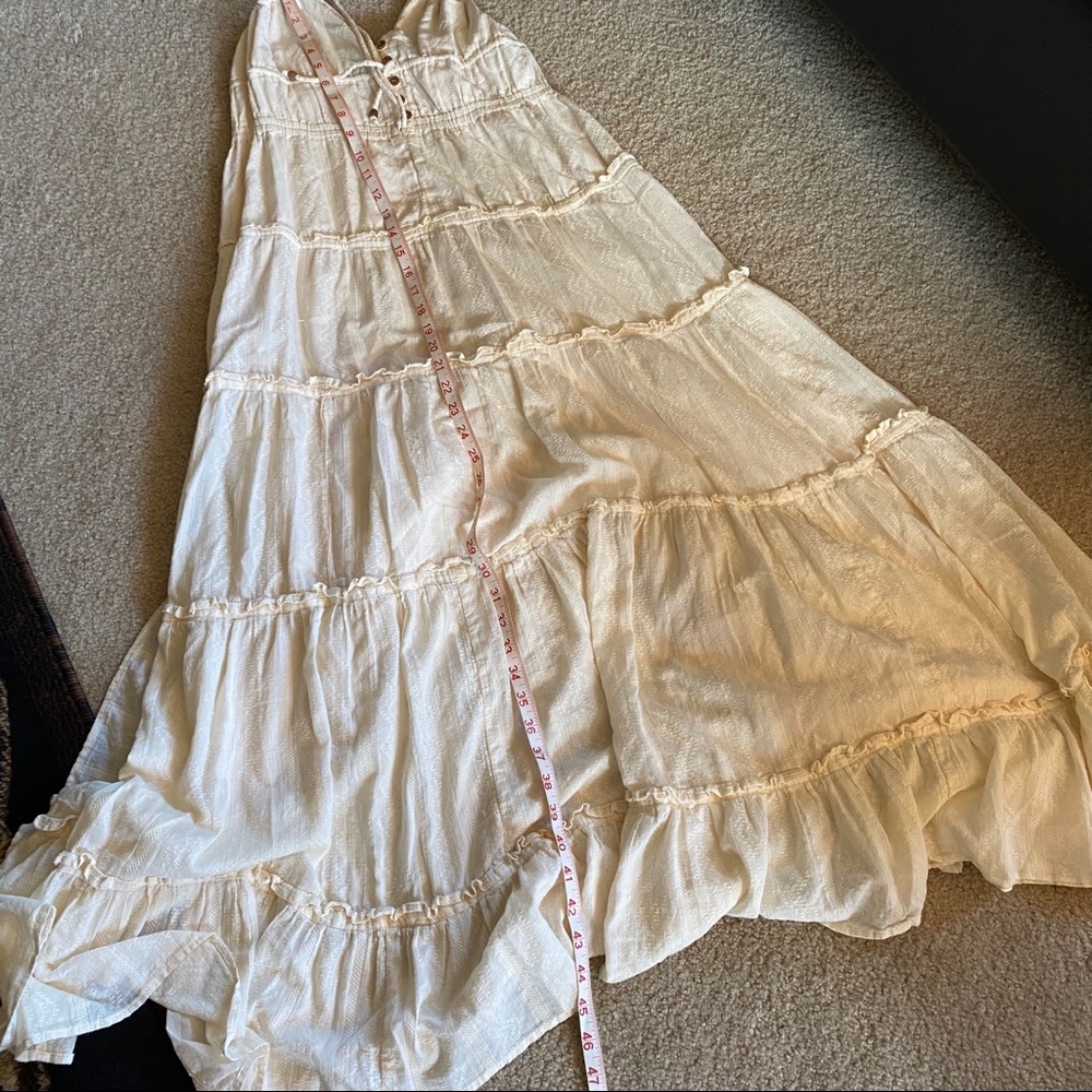 Dress, Boho/Beach Waves/Vibes Maxi Halter Ivory